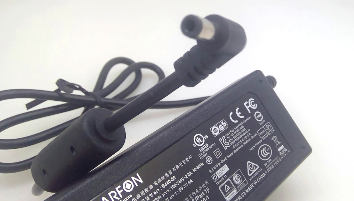 DAREON BB40-50 5V 8A 40W AC/DC Power Adapter 5.5x2.5mm w/ AC Cord