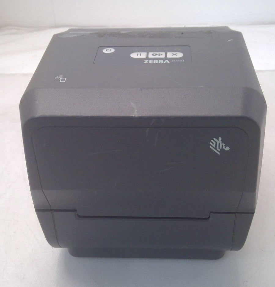 ZD4A042-301E00EZ Zebra ZD421 Thermal Transfer Desktop Printer.*READ*
