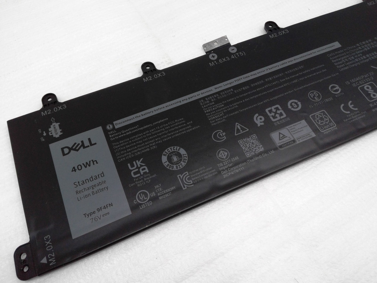 Genuine Dell 9F4FN Laptop Battery For Dell Inspiron Latitude
