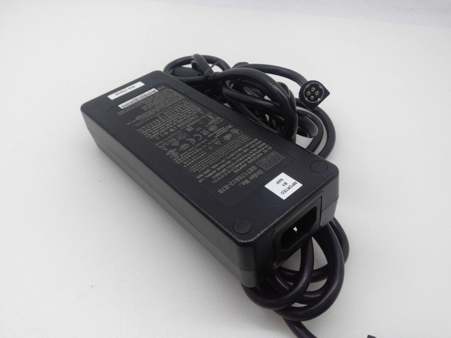 Mean Well AC/DC Switching Adaptor GST120A12-R7B 102W 12V 8.5A Power Supply 4 PIN