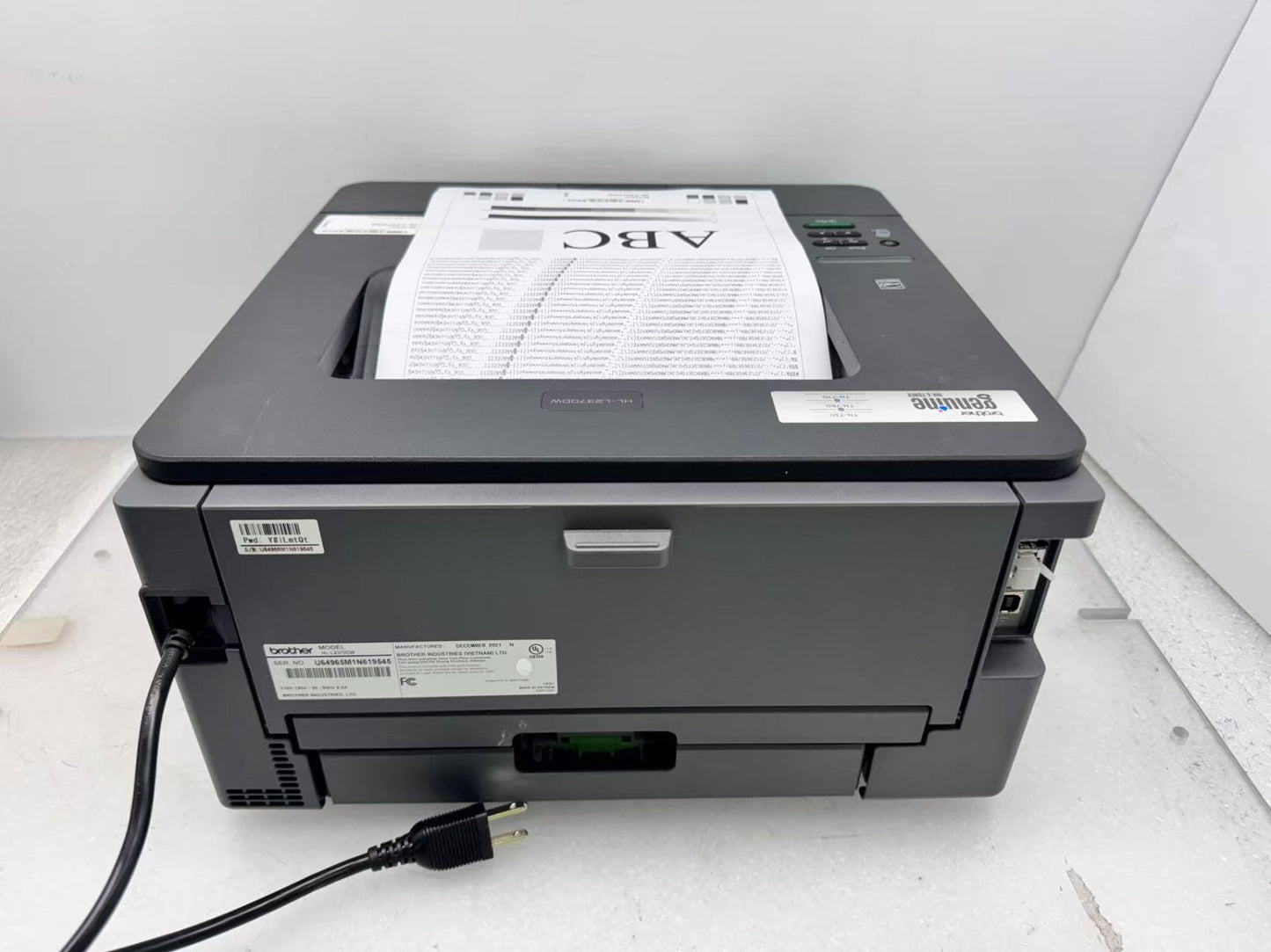 Brother HL-L2370DW Monochrome Compact Wireless Laser Printer non-Genuine Toner