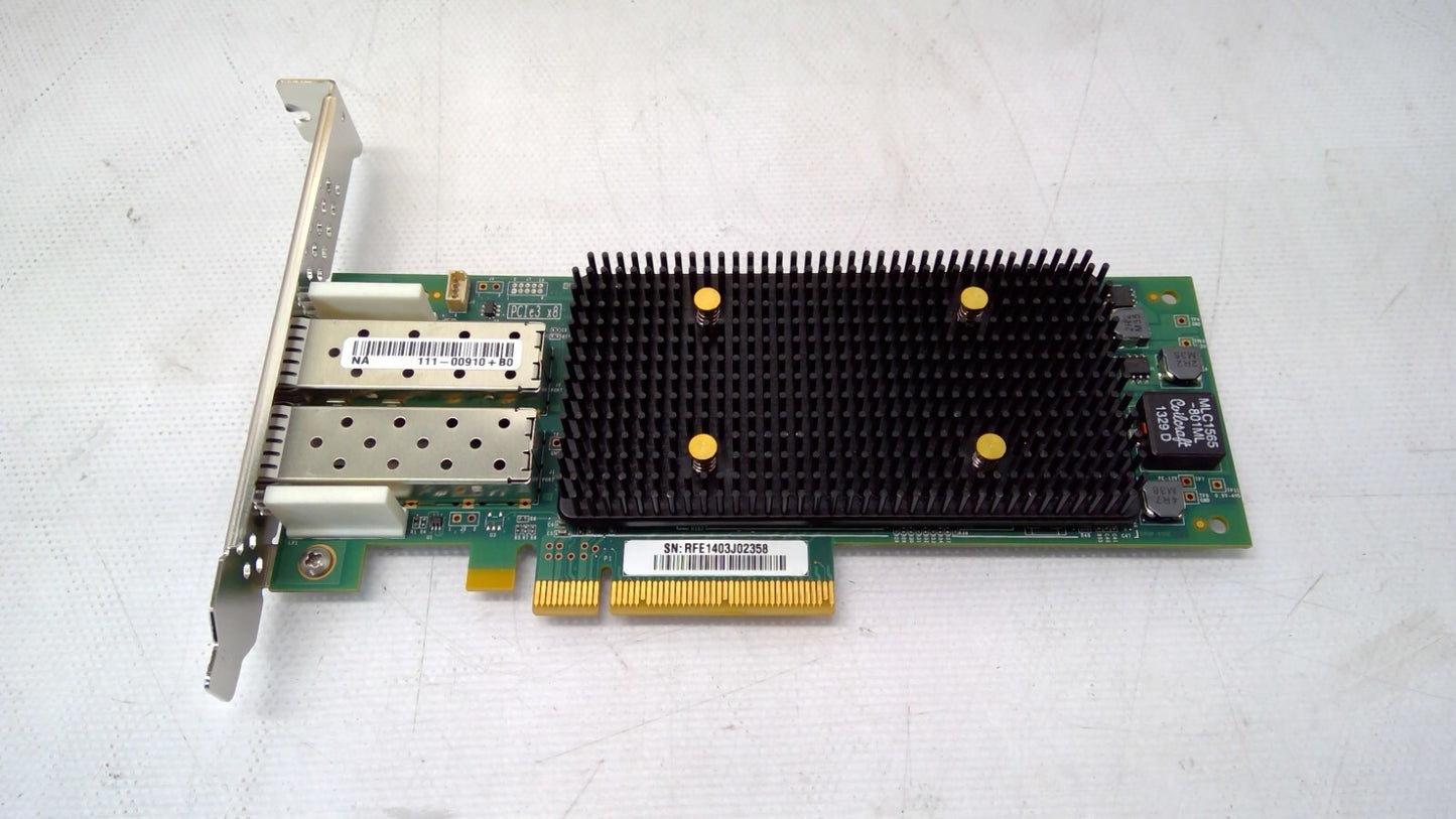 QLOGIC QLE2672 16Gb 111-00910+B0 HBA Adapter Card W/2SFP