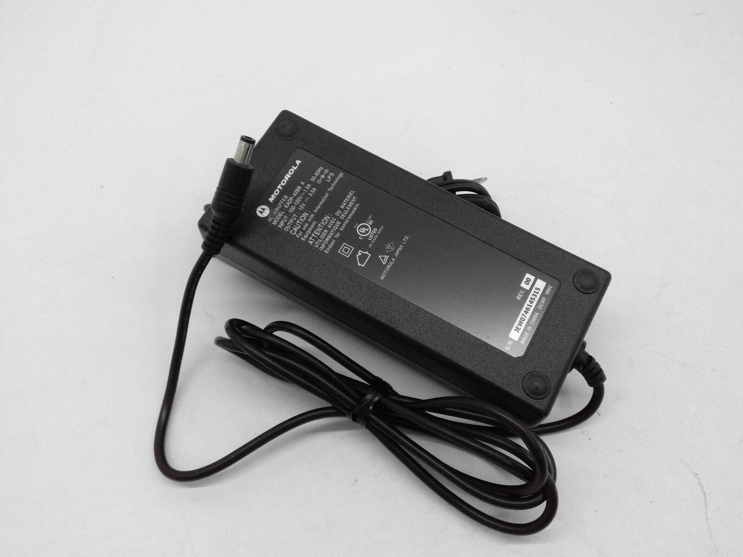 Original Motorola AC Adapter EADP-42BB A Power Supply 12V 3.5A Plug 5.5x2.5mm