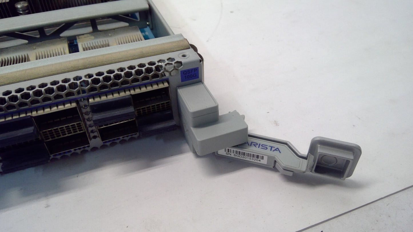 Arista DCS-7500R2-36CQ-LC 7500R2 Series 36 Port 100GbE QSFP100 Line Card *Read*