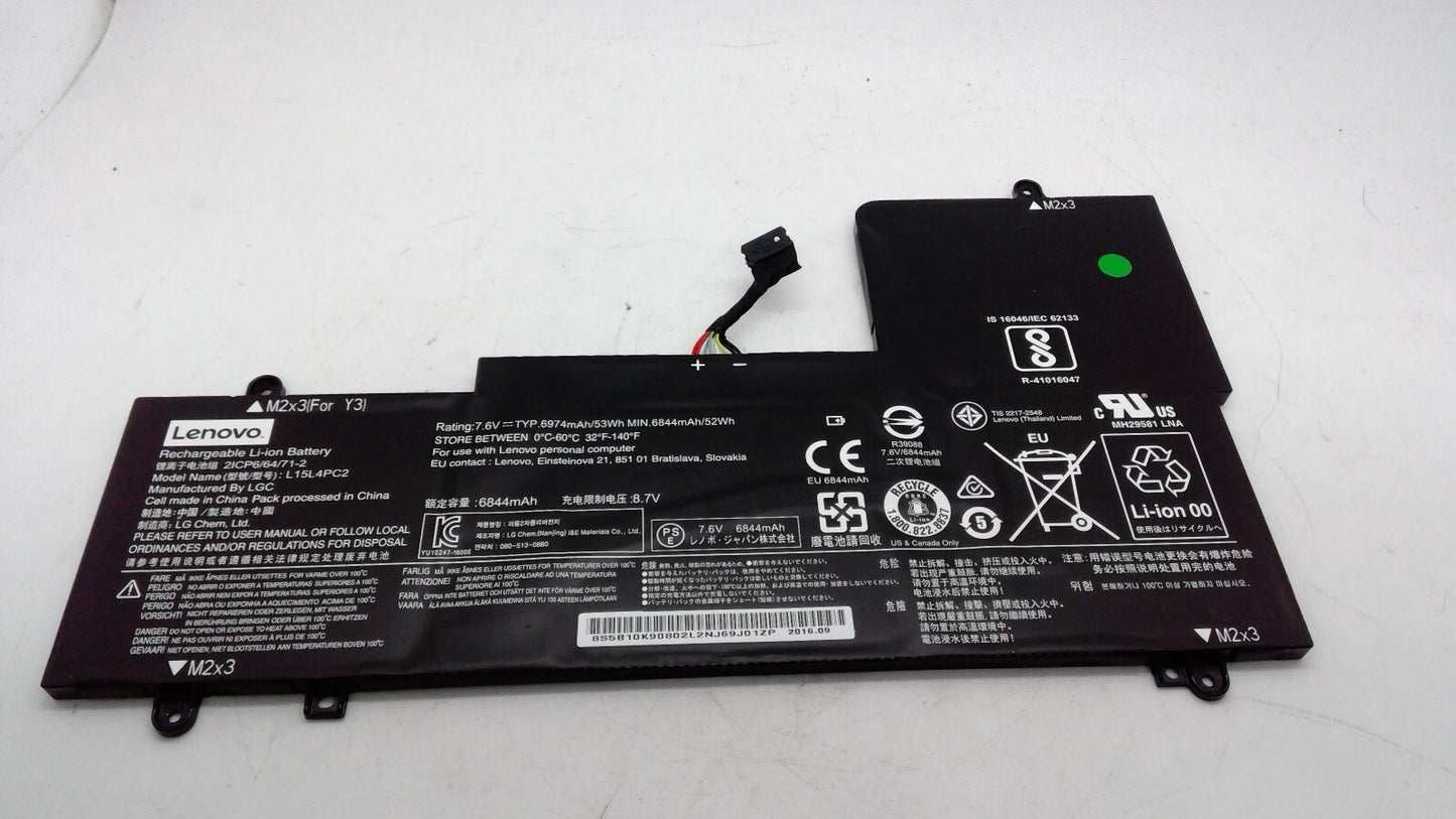 OEM Lenovo L15M4PC2 L15L4PC2 Lenovo Battery for Lenovo Yoga 710-15ISK 71...