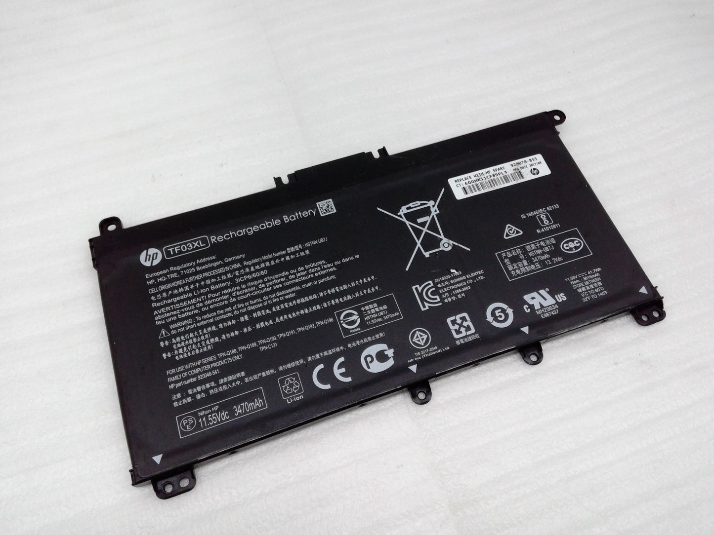 OEM TF03XL Battery For HP Pavilion 15-CC 15-CD 17-AR 920070-855 TF03041XL