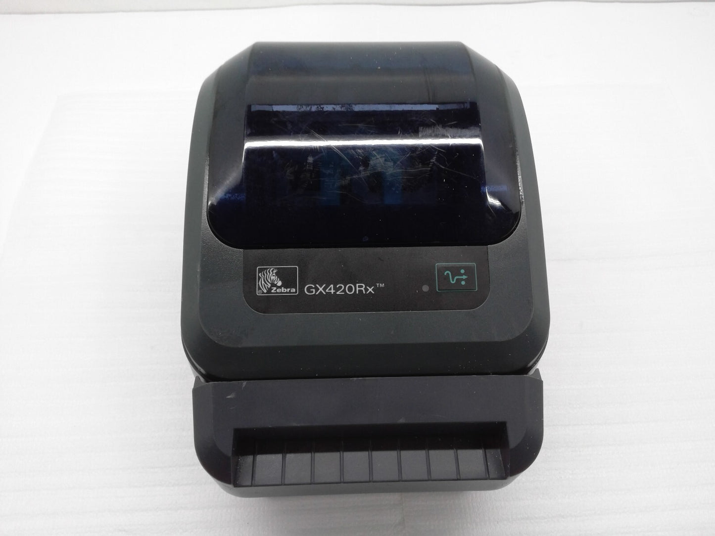 Zebra GX420RX Thermal Printer Barcode Shipping Printer w/ Cutter NO AC ADAPTER