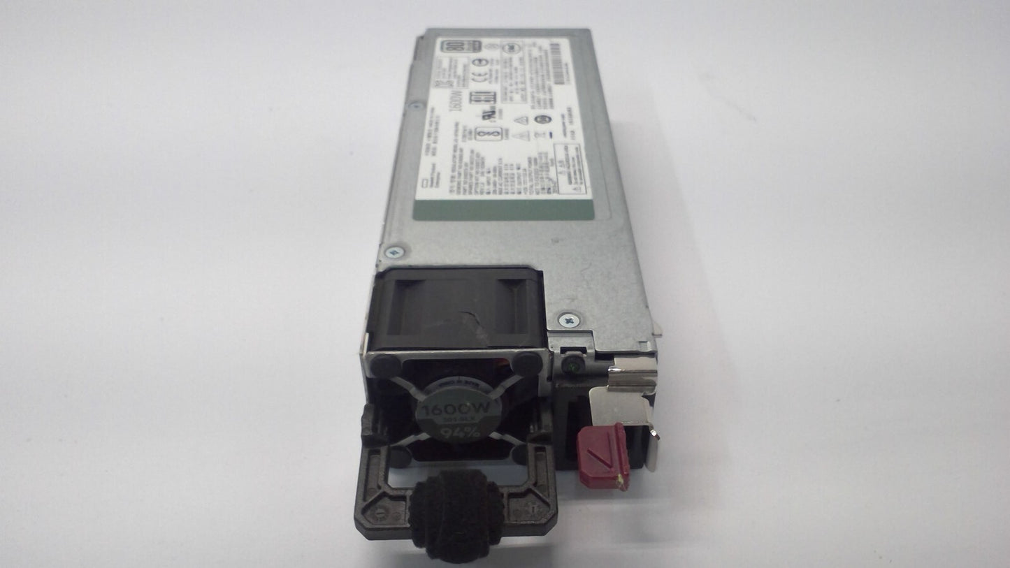 830272-B21 HPE 1600W Flex Slot Platinum Hot Plug Low Halogen Power Supply Kit