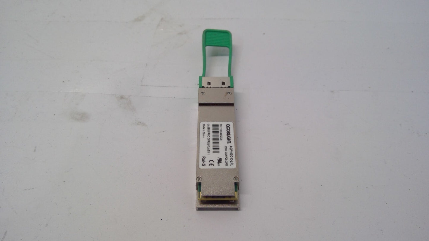 ACCELIGHT AQP100C-C-LRL 100G QSFP28 2KM LASER PROD CFR(J)