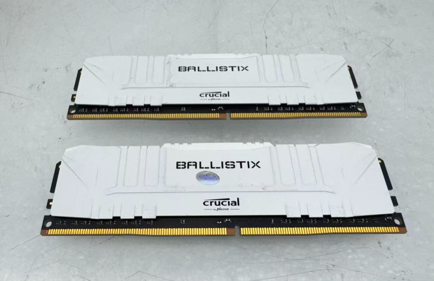 Crucial Ballistix 16GB (2x8GB) DDR4-3000 Desktop Memory BL8G30C15U4W White