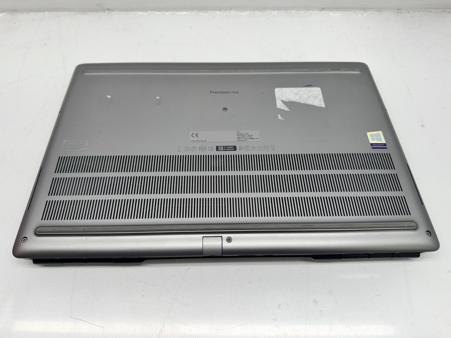 Dell Precision 7550 Intel i7-10850H@2.70GHz 16GB T2000 W/AC NO SSD *READ*