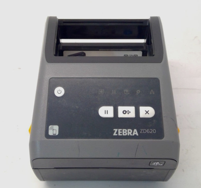 Zebra ZD620 Mono Wireless Ethernet USB Thermal Printer ZD62042-D01L01EZ *Read*