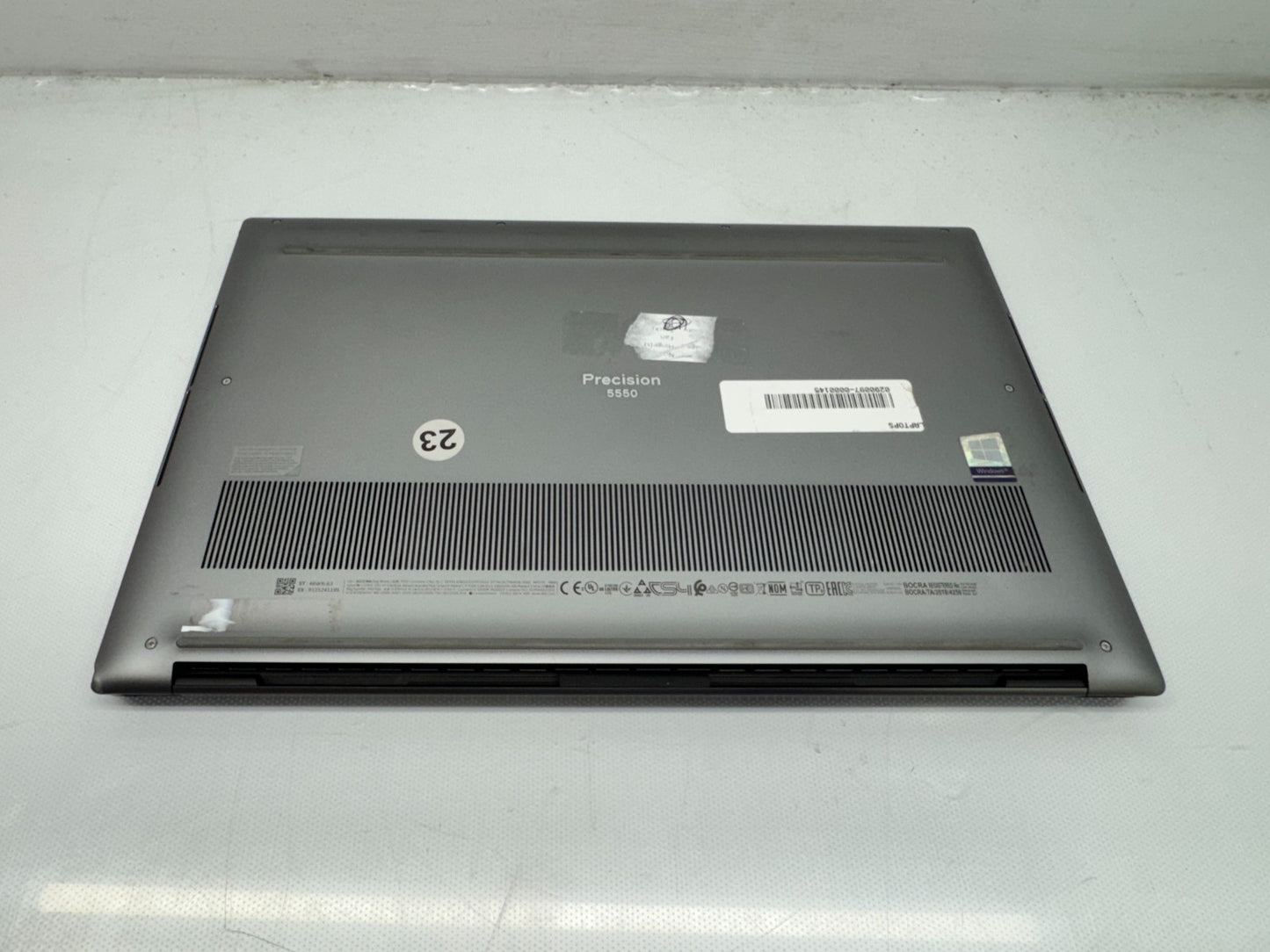 Dell Precision 5550 15.6" i7-10750H @2.6GHz 16GB 256GB SSD T2000 *READ*