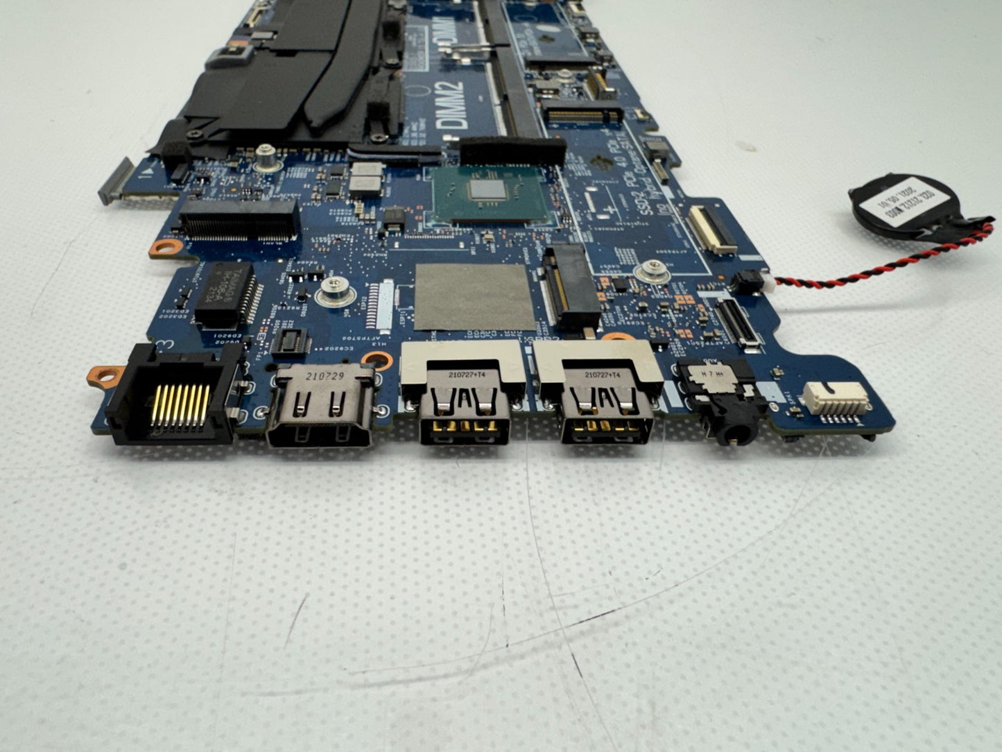 Dell Precision 3561 Motherboard Intel i7-11850H@2.50GHz Qudaro T600 P/N 03G764