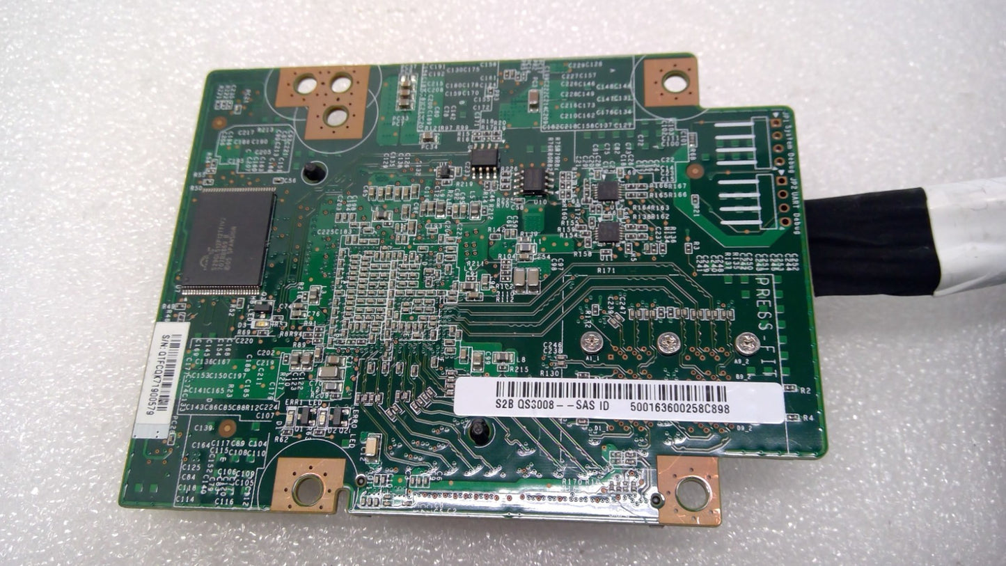 QUANTA DAS2BTH48A0 QCT S2B SQ3008 12GB/S SAS MEZZANINE CARD 35S2BMA0080 W/CABLES