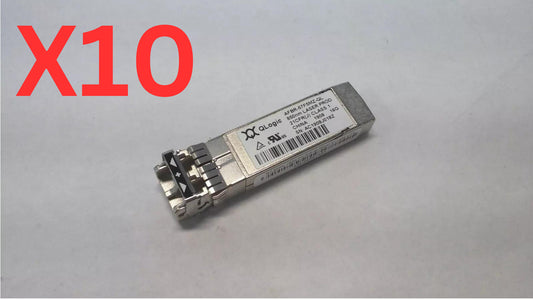 *LOT OF 10*16GB SFP+ FC 850nm SW Fiber Channel Transceiver Qlogic AFBR-57F5MZ-QL