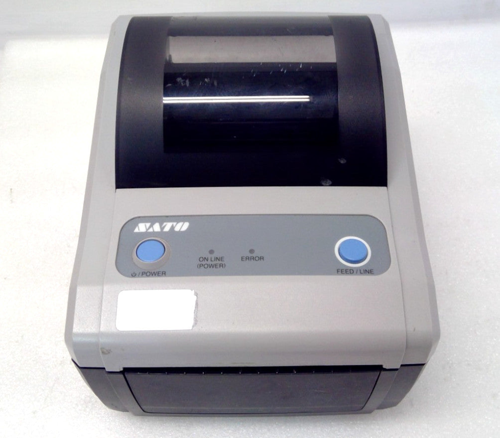 SATO CG412DT Direct Thermal Barcode Label Printer USB LAN CG412DT-LAN /NO AC