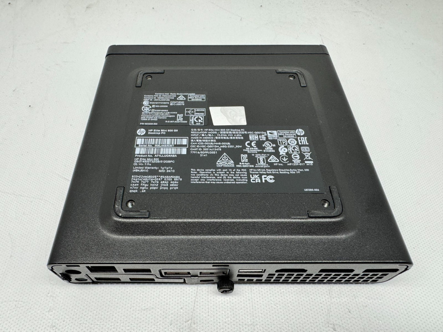 HP EliteDesk Mini 800 G9 intel i5-14500T@1.7GHz 16G DDR5 256GB Windows 11