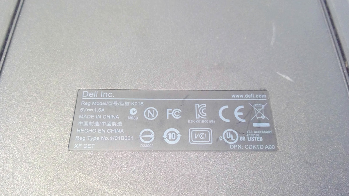 Genuine Dell Latitude K01B External Optical Drive Bay DVD R/RW eSATA(NO USB)