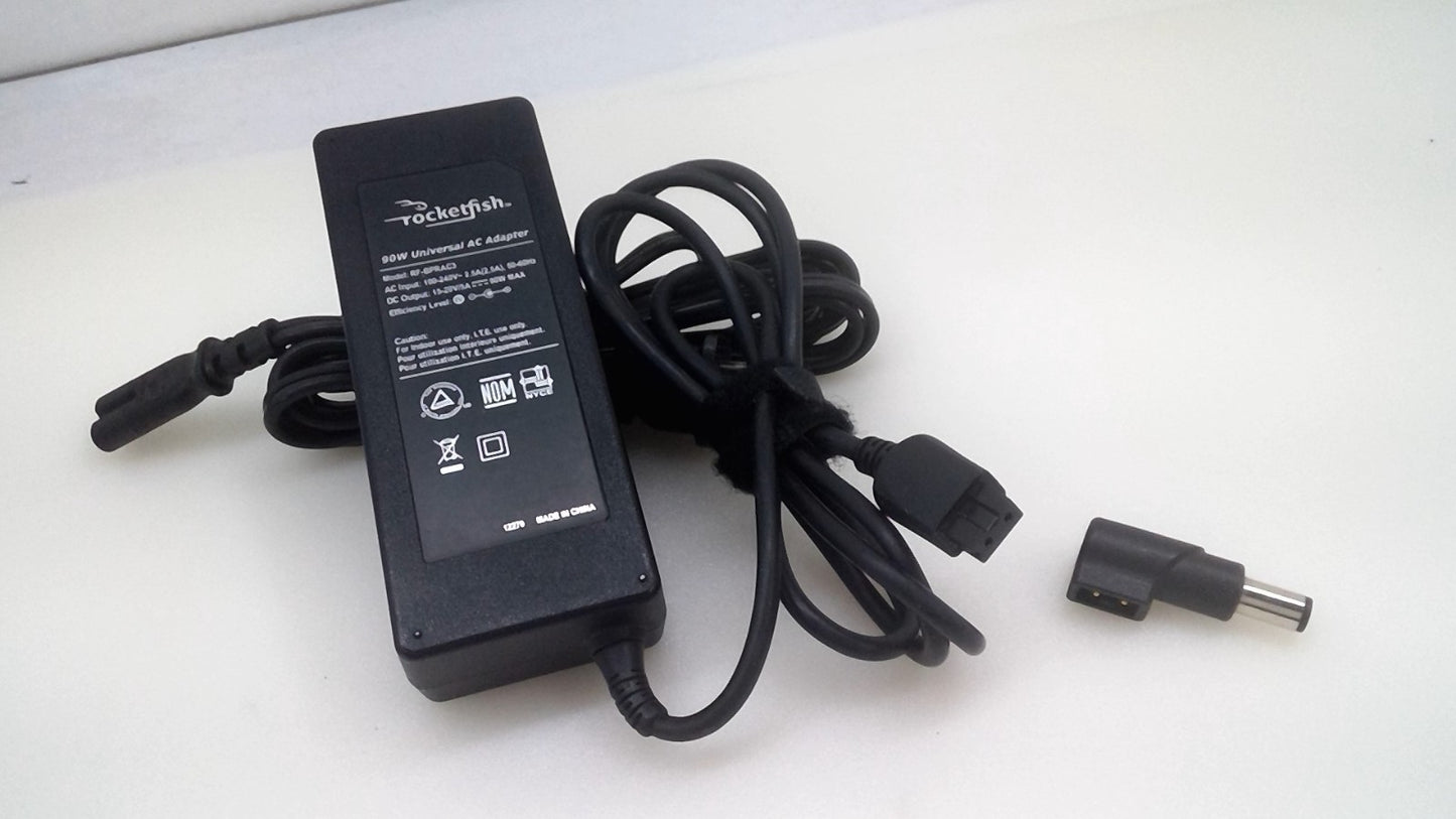 RocketFish 90W Universal AC Adapter RF-BPRAC3 15-20V/5A
