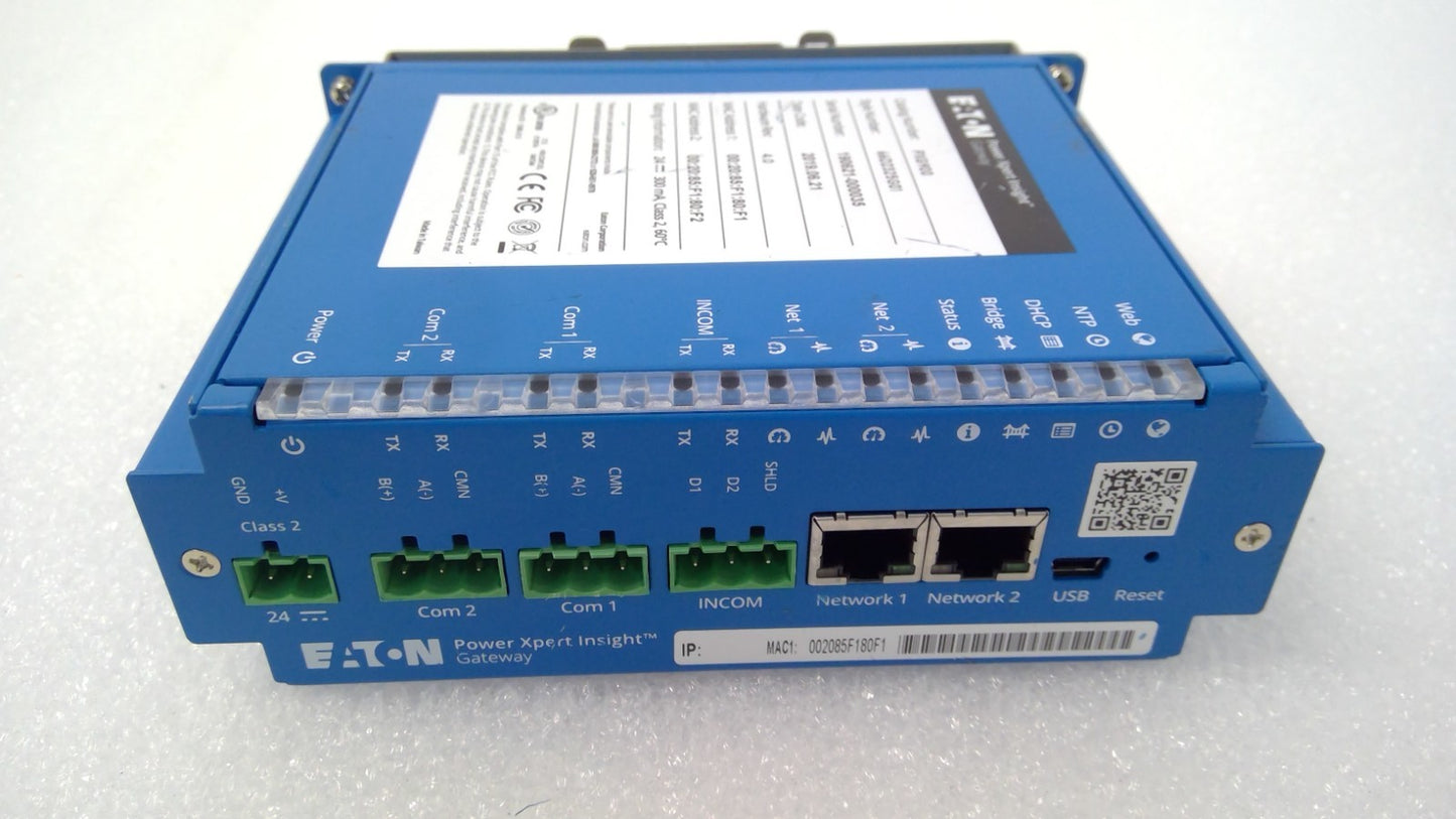EATON PXG900 POWER XPERT INSIGHT GATEWAY 10210123845 W/Bracket