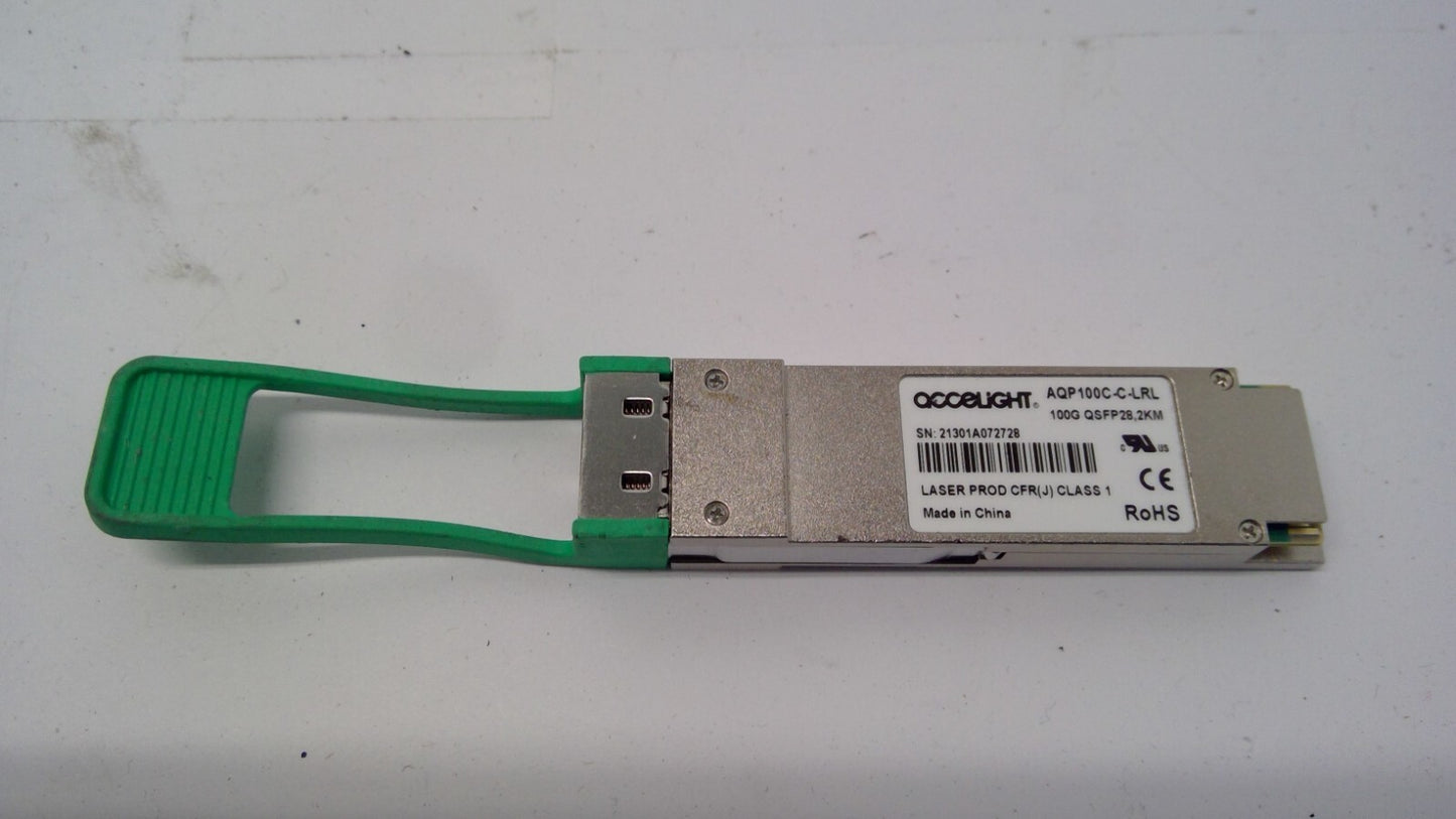 ACCELIGHT AQP100C-C-LRL 100G QSFP28 2KM LASER PROD CFR(J)