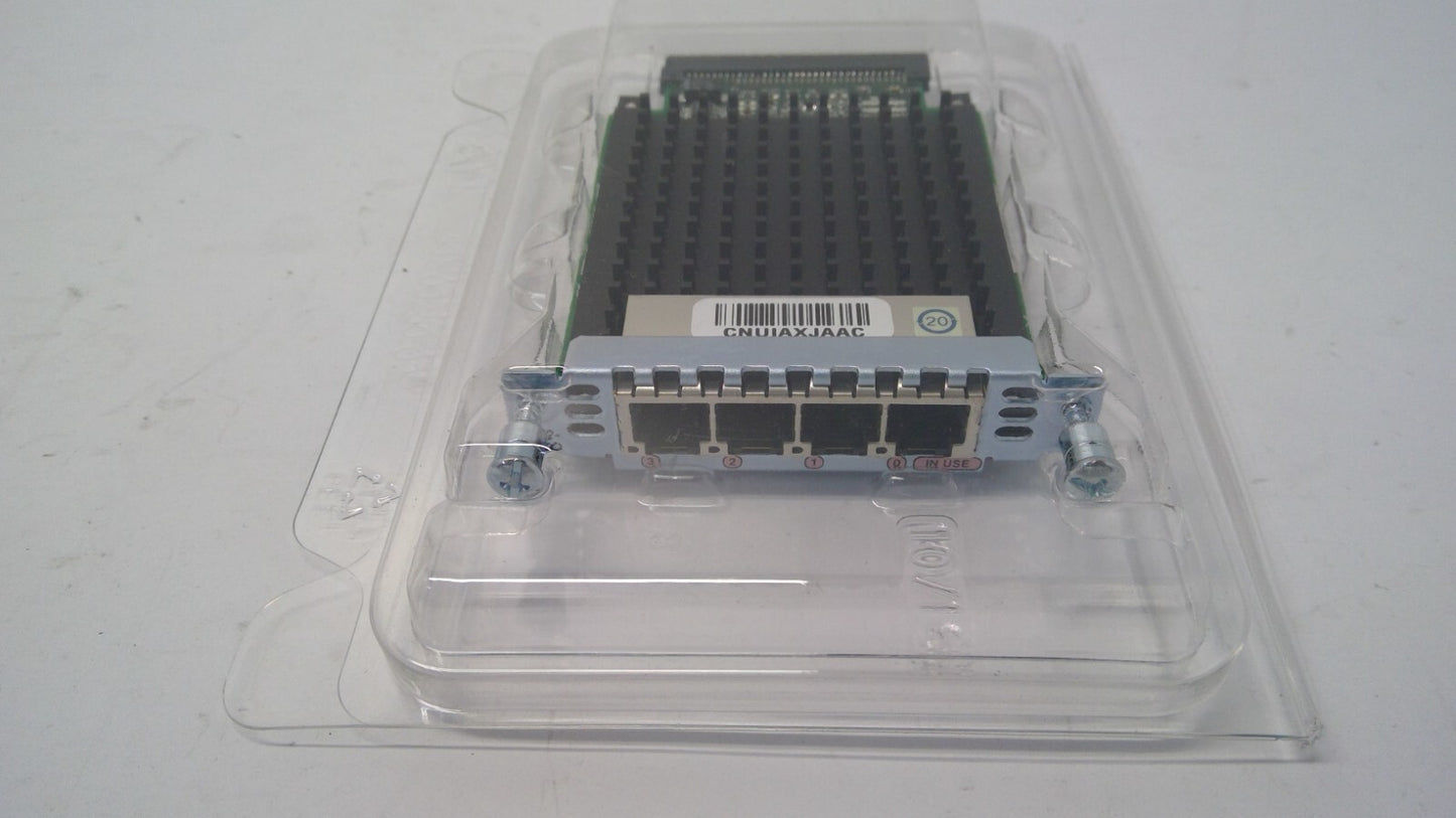 VIC2-4FXO Cisco Quad Port FXO Voice Interface Card 800-33585-01 73-12953-01 New