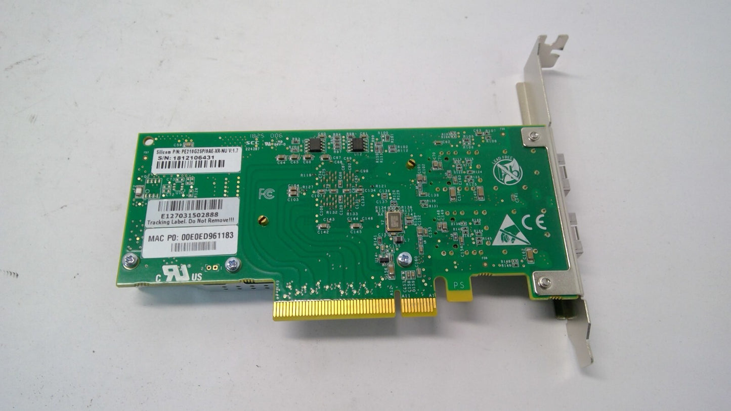 Silicom PE210G2SPI9AE-XR-NU 2-Port 10GbE SFP+ PCIe ADTR Intel X520 High Profile