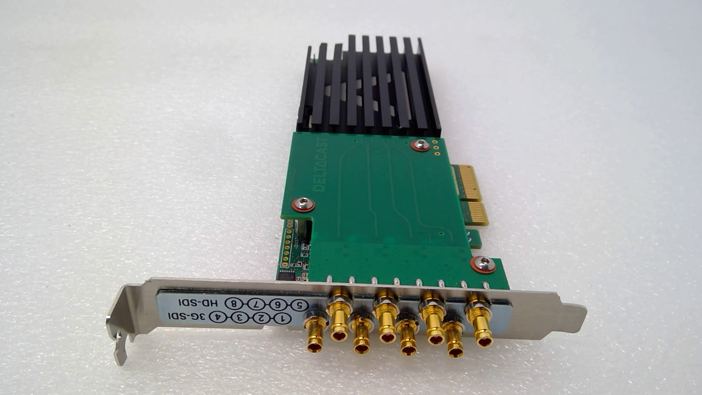 DELTA DELTA-3G 40-HD40-ELP-D 8-channel 3G-SDI HD Video Capture Ingest Deltacast