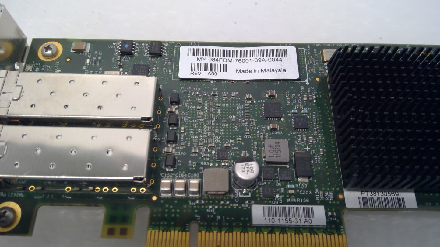 Dell Chelsio 110-1155-31 084FDM Dual Port 10GB SFP+ PCI-E HBA | S320E-LP-CR
