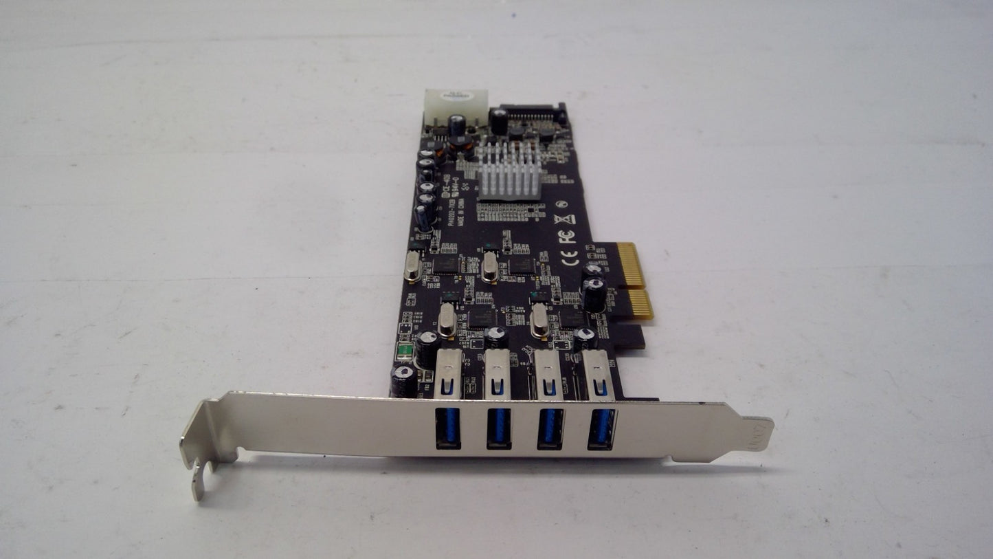 STARTECH PEXUSB3S44V PI40202-7X2B 4 Port USB 3.0 PCIe Card 5GpS