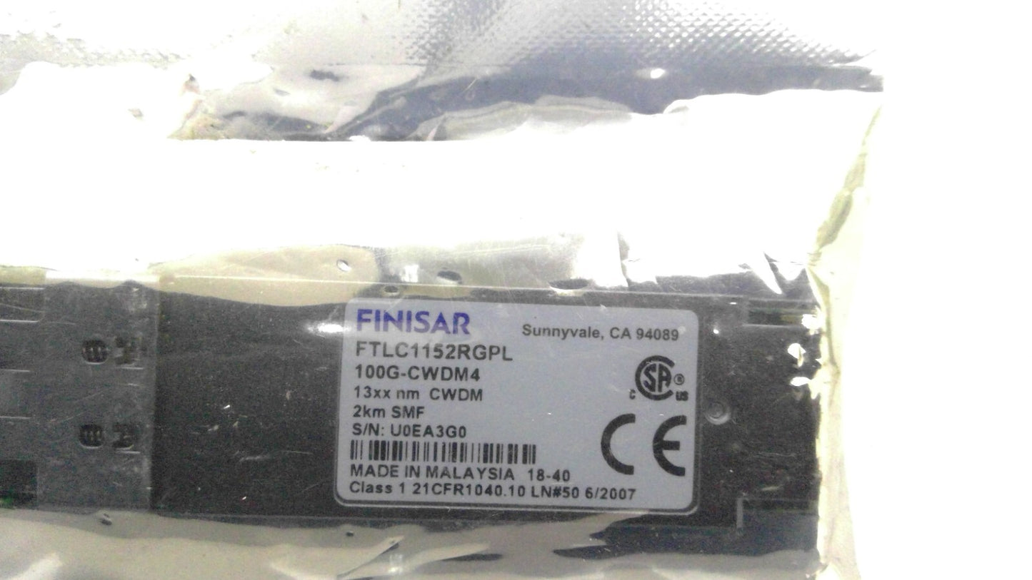 FINISAR FTLC1152RGPL 100G-CWDM4 TRANSCEIVER 13XXNM 2KM SMF