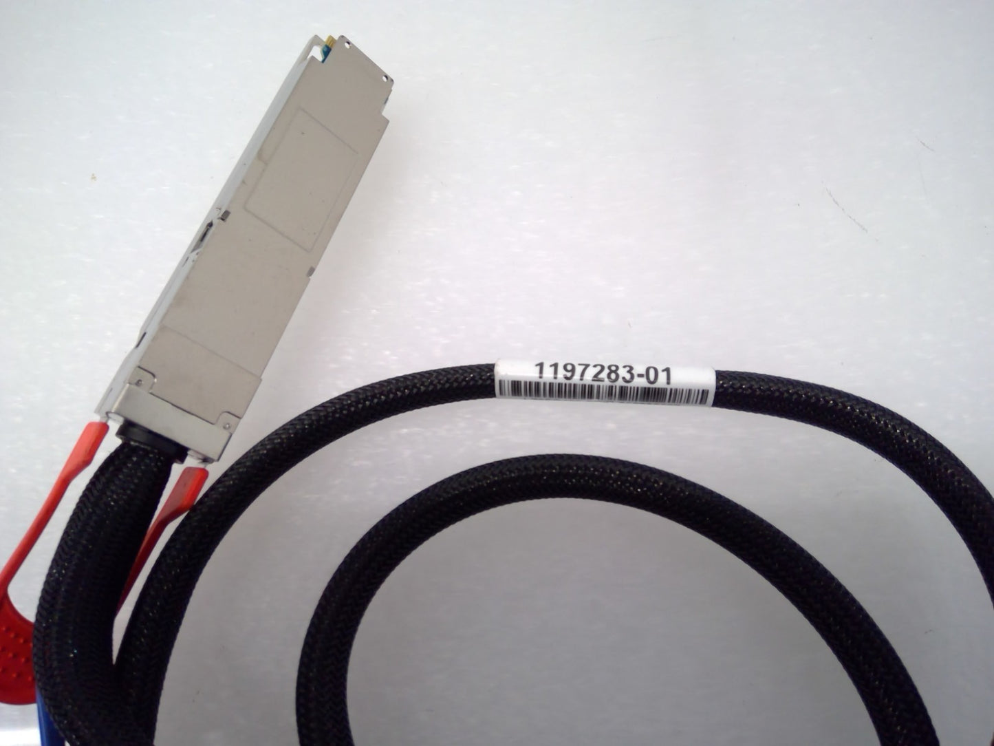 Luxshare 800G OSFP-112 DAC Cable 1.02M 30AWG Passive Copper PN: 1197283-01