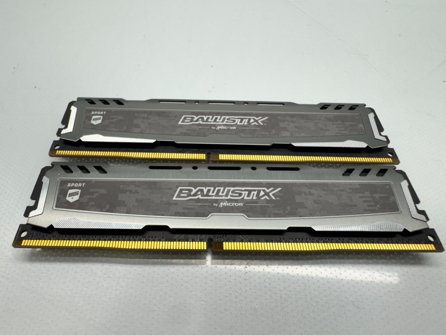 Micron Ballistix 8GB (4GBx2) DDR4-2400MHz Desktop Memory BLS4G4D240FSB.8FBD