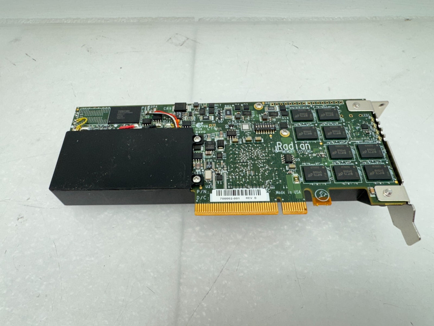 RADIAN RMS-200/8G 800001-001 REV B05 PCIe NVRAM ACCELERATOR CARD