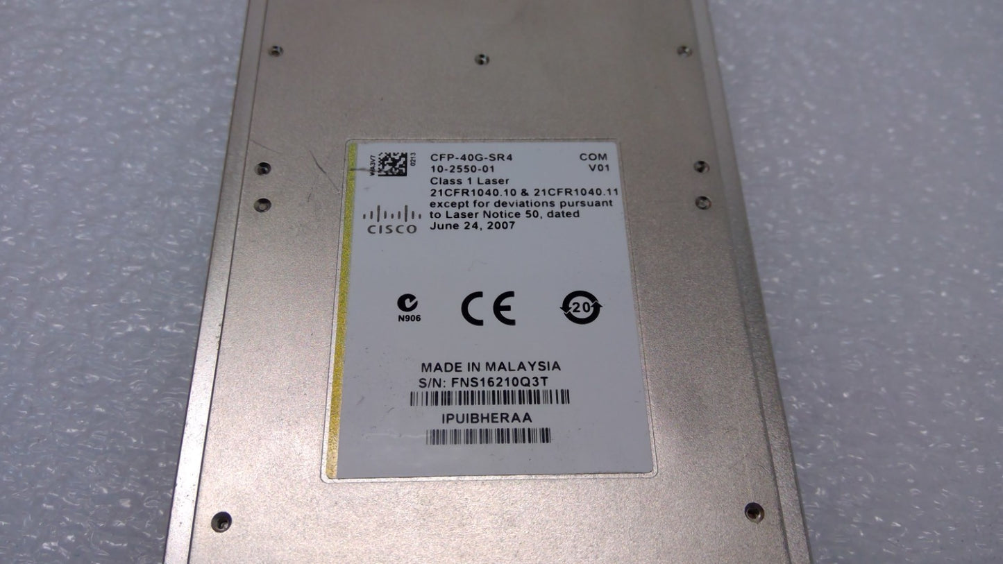 Cisco CFP-40G-SR4 Module - 40GBase-SR4 CFP 10-2550-01