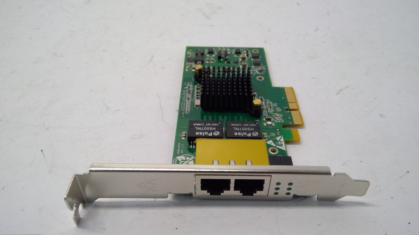 Dell GDDMR Silicom PE2G2I35 Dual Port Gigabit Ethernet PCIe Adapter Card