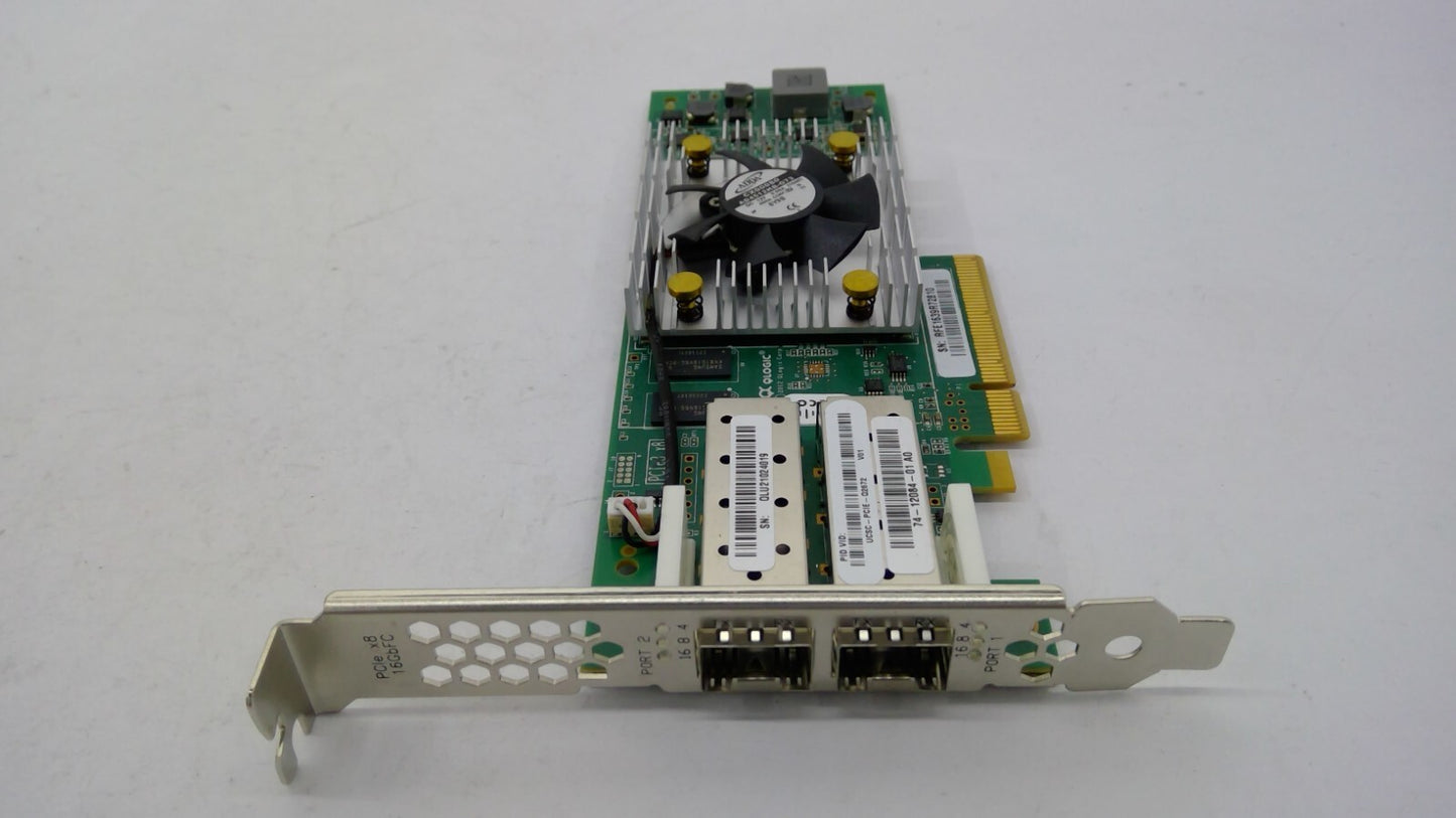 Qlogic QLE2672-CSC 16Gb Dual Port SFP+ Fibre Channel HBA Server Card