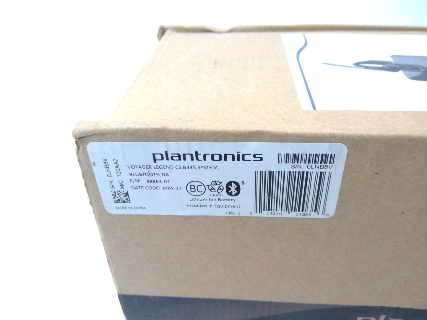 Plantronics Voyager Legend CS B335 Bluetooth Headset for Mobiles & Desk Phones