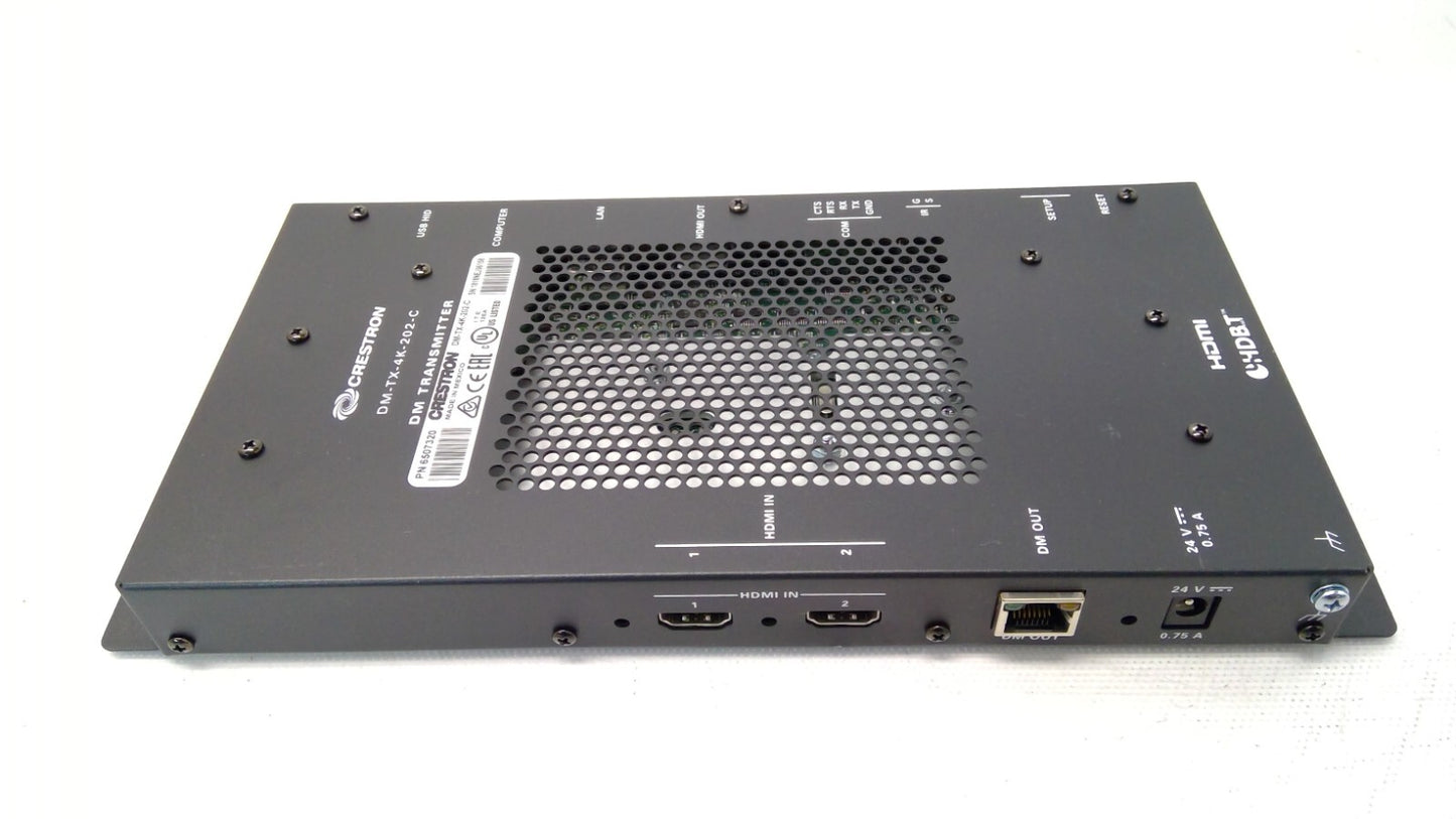 Creston DM-TX-4K-202-C Digital Media 4K 8G+ HDR Transmitter