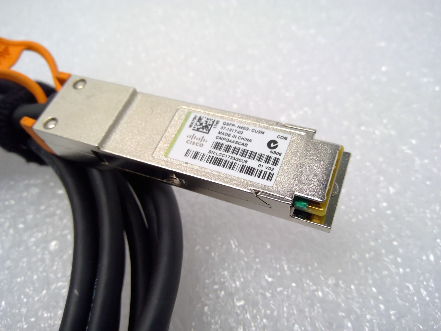 Cisco QSFP-H40G-CU3M 3M 40 Gbps Transceiver Twinax DAC Cable