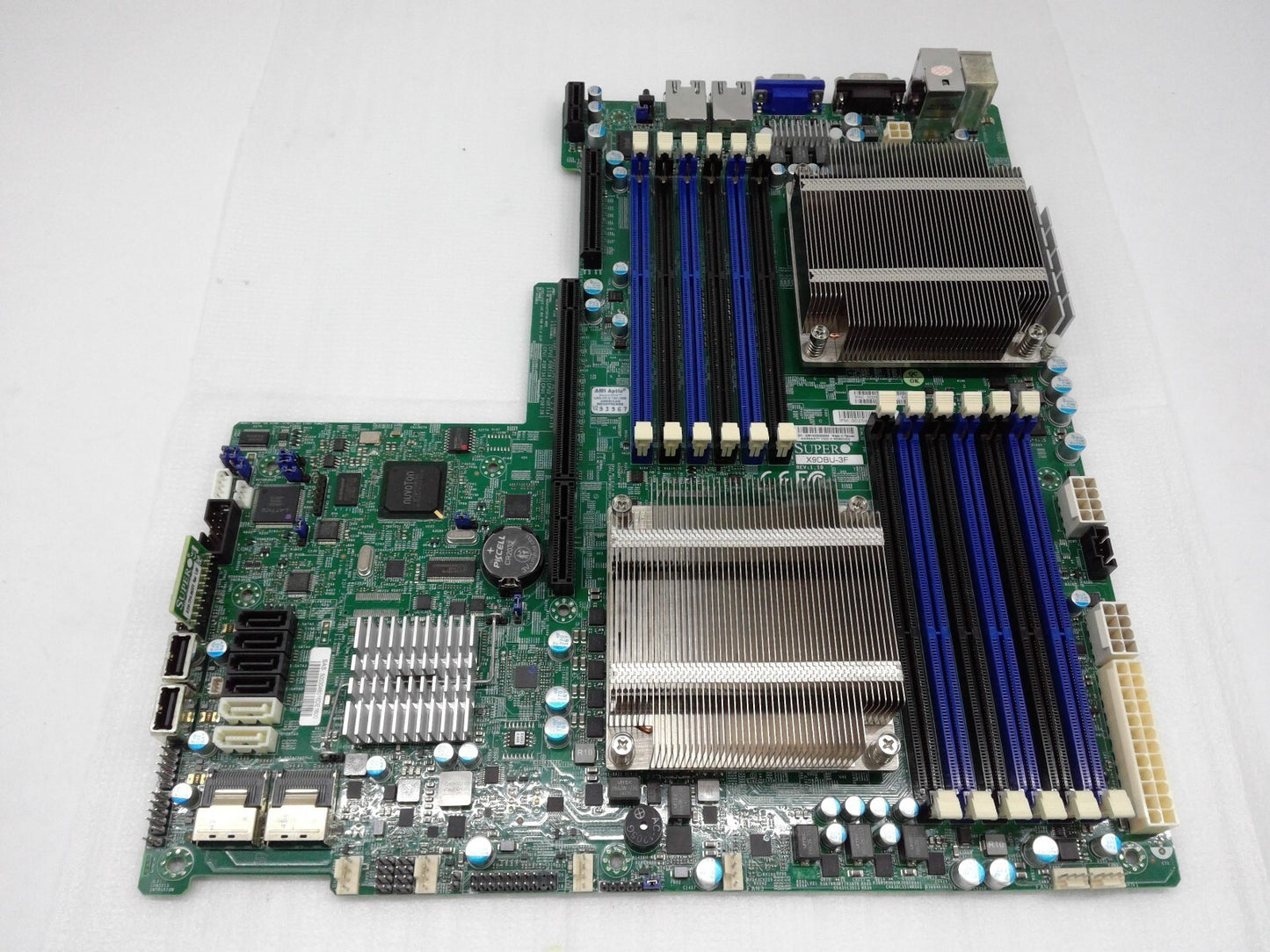 SUPERMICRO X9DBU-3F Motherboard Xeon E5-2428L @1.8GHz x 2 +CPU/ Fan