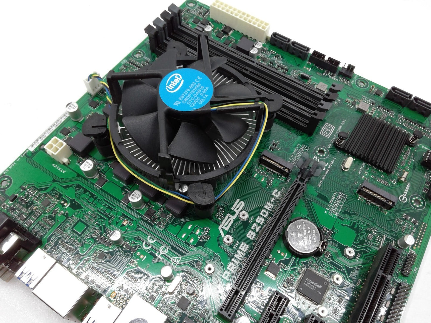ASUS PRIME B250M-C micro ATX Motherboard +Intel core i3-7100@3.9GHz CPU/FAN