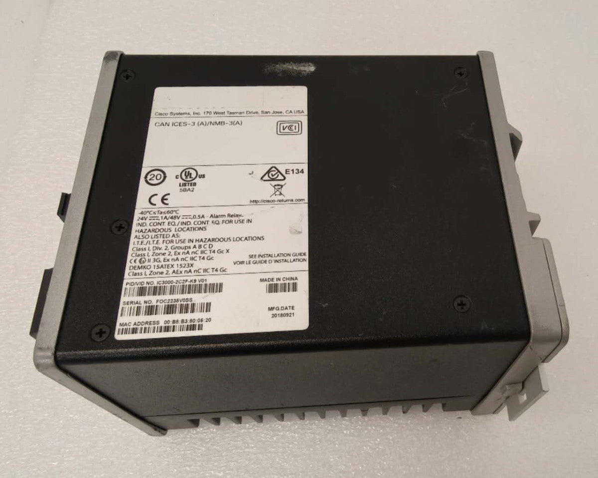 *Read* Cisco IC3000-2C2F-K9 Industrial Compute Appliance Gateway 2xRJ45 2xSFP