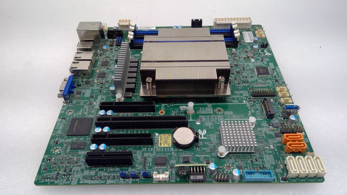 SUPERMICRO X12STL-F CPU E-2334@3.4GHz Motherboard micro ATX -LGA1200 Socket