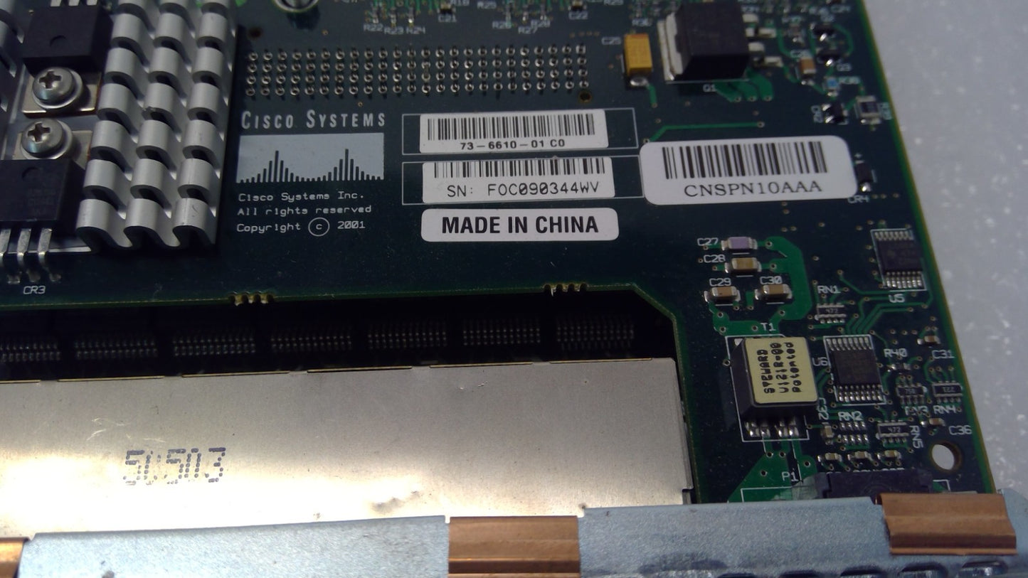 Cisco 73-6610-01 2821 2851 2901 2911 2921 3825 3845 Router 16-Port NM-ESW-16