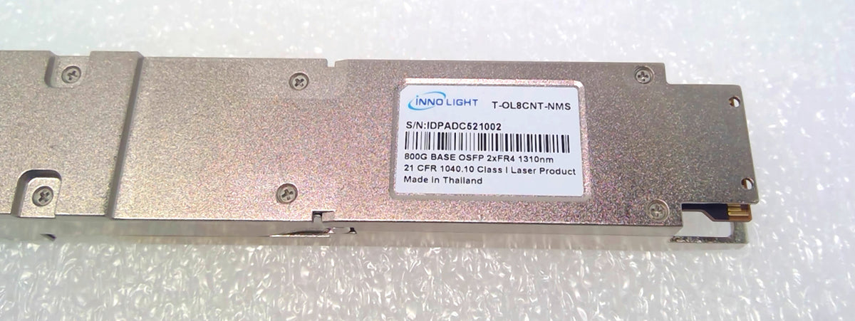 Innolight T-OL8CNT-NMS 800Gbps OSFP112 2xFR4 Dual LC CWDM 1310nm 3km Transceiver