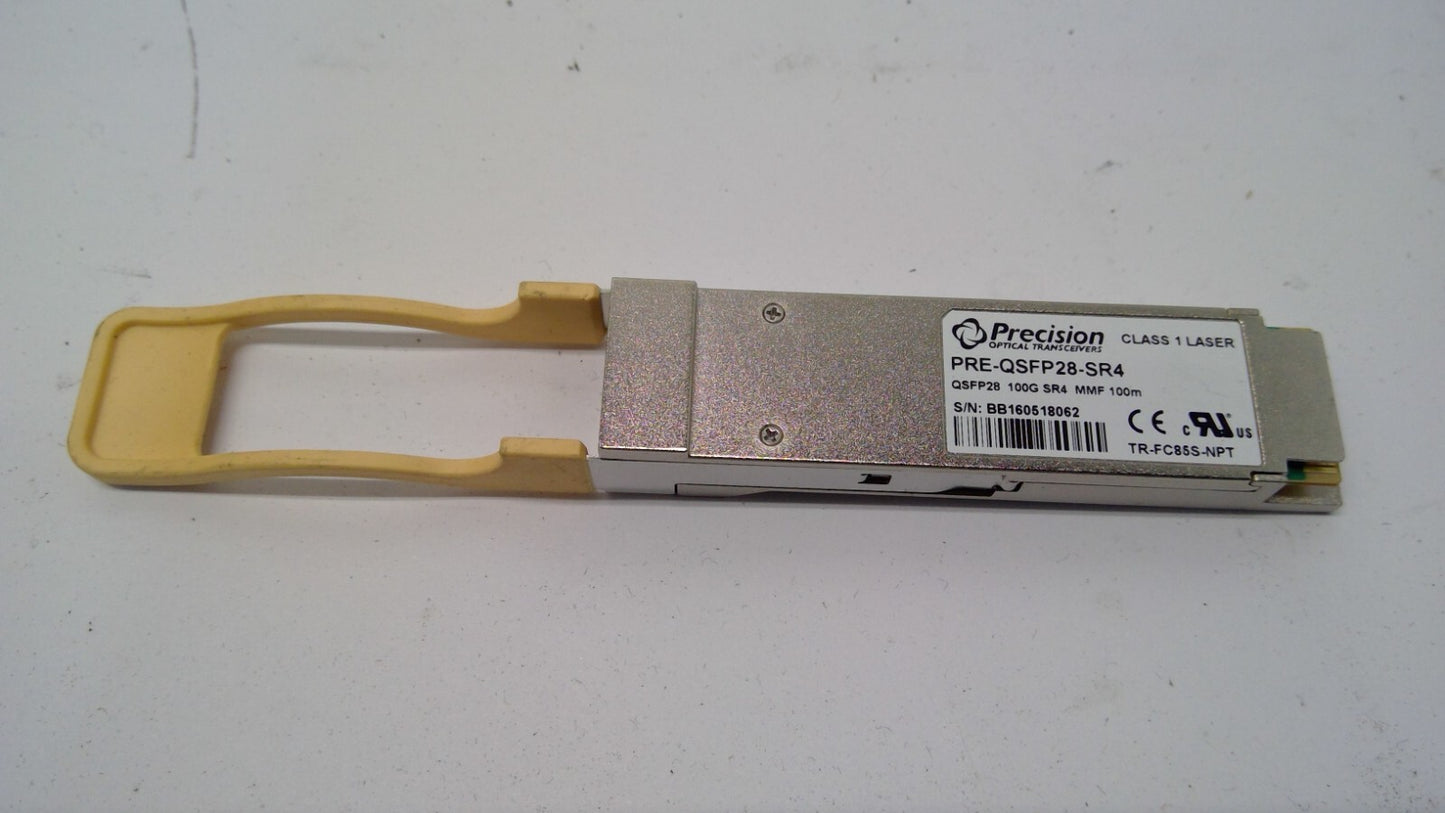 Precision PRE-QSFP28-SR4 QSFP-100G SR4 1310nm 10km Transceiver Module
