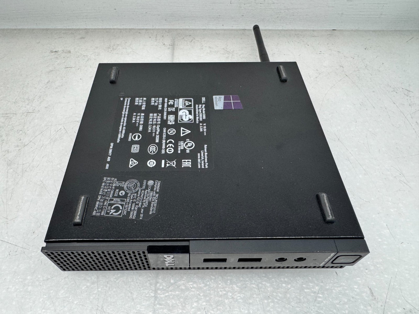 Dell OptiPlex 3020M Micro Desktop Intel i5-4590T@2.00GHz 16GB DDR3 240GB NoAC