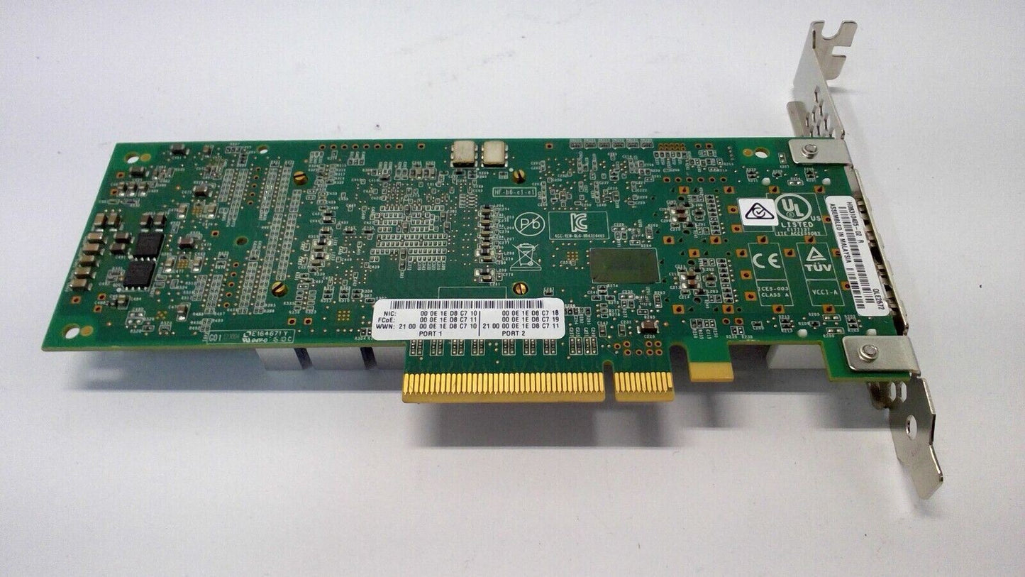 Qlogic QLE2672 16Gb Dual Port SFP+ Fibre Channel HBA Server Card High Profile